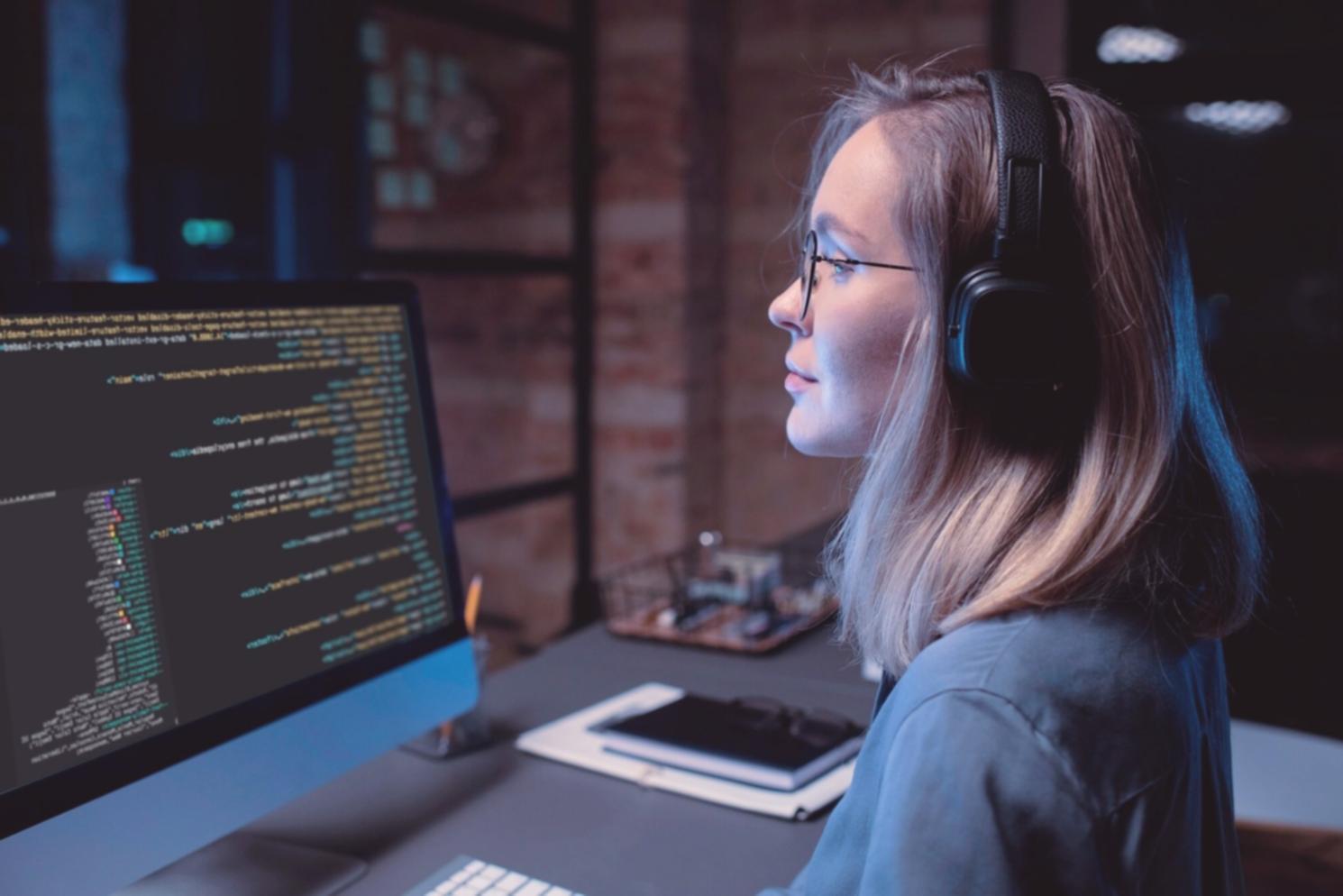 Students working on automation projects at syscodeprocore learning lab